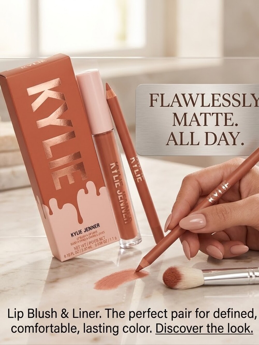 Kylie Lip Blush & Liner Set - Various Shades